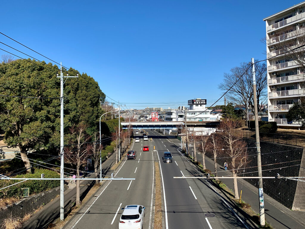 舞岡上郷線の様子