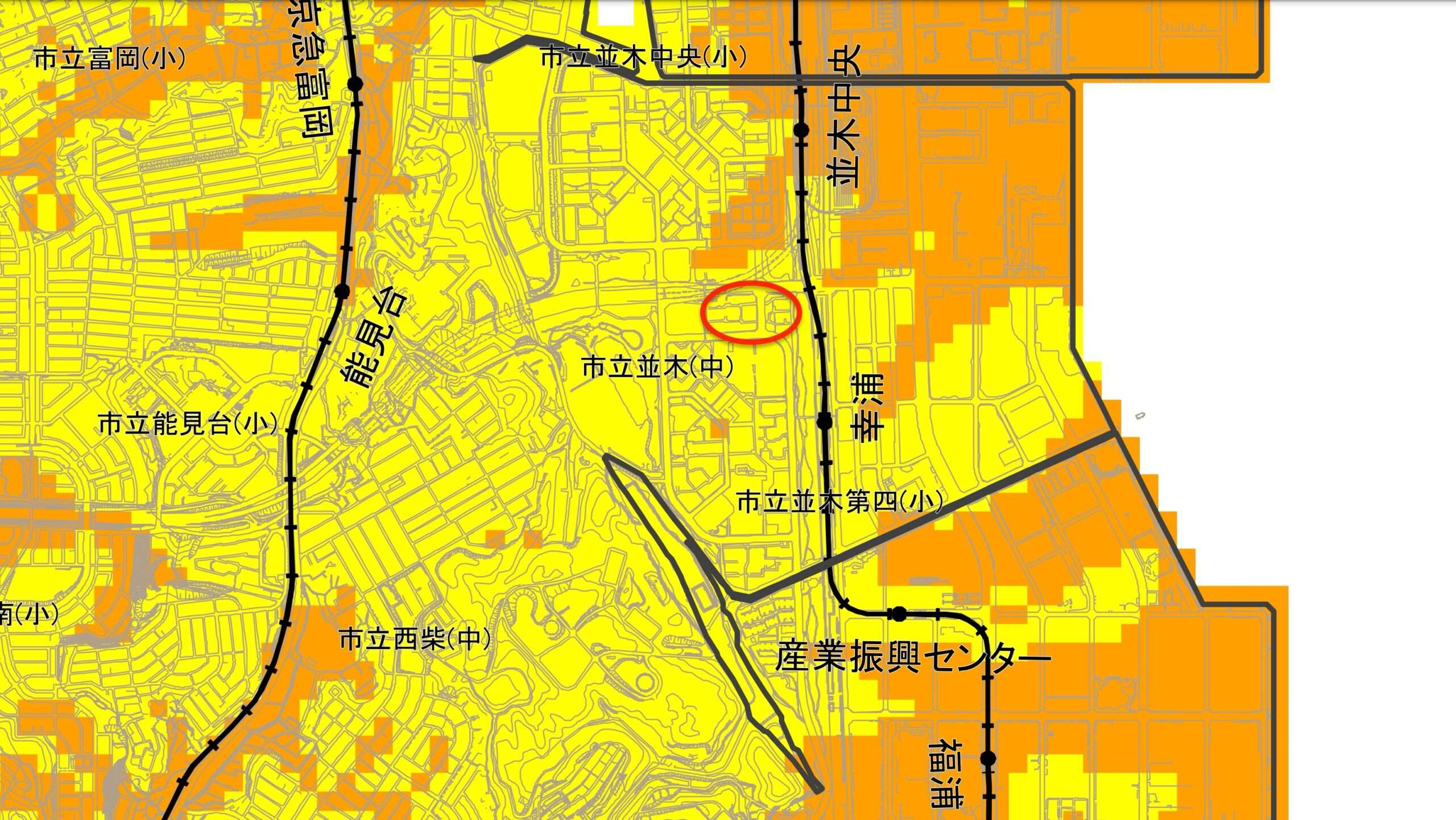 横浜市金沢区地震マップ