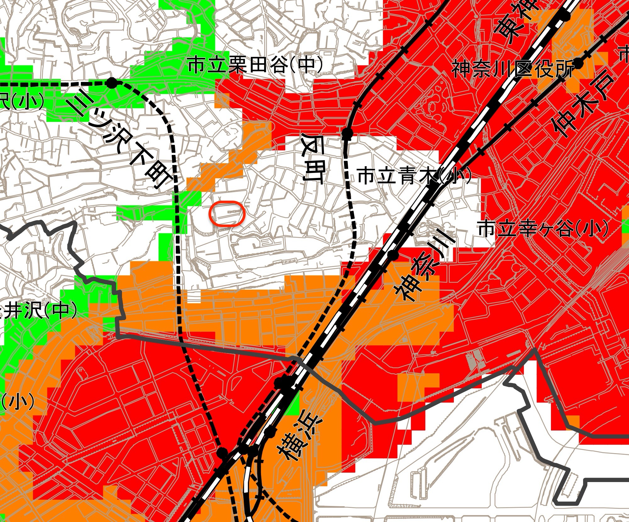 元禄型関東地震被害想定 液状化マップ