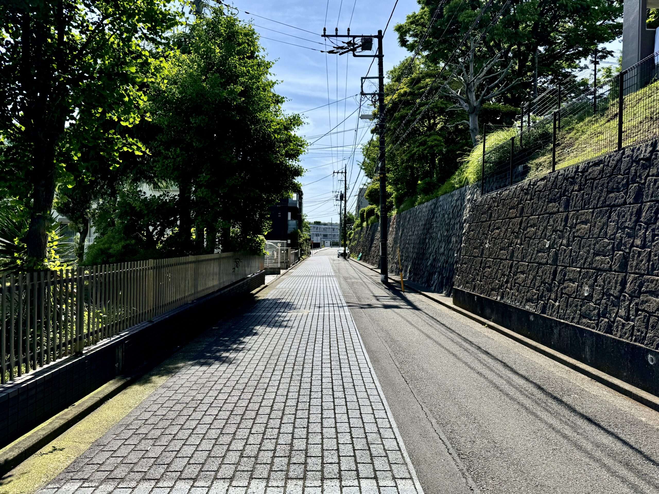 高島台の街並み